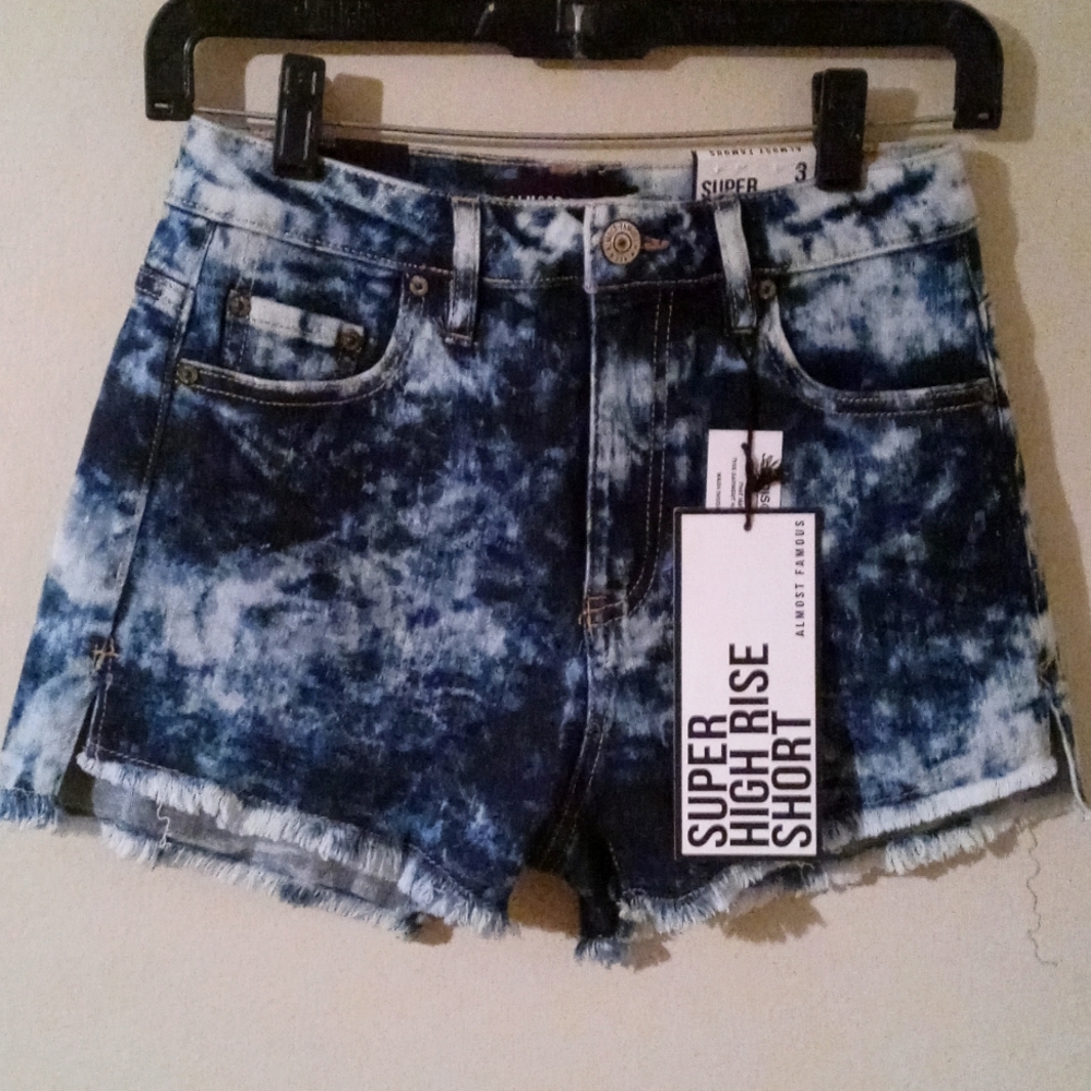 Jean/Denim Frayed Shorts